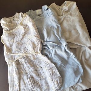 (3) Halo Swaddle Sleep Sacks Size Small